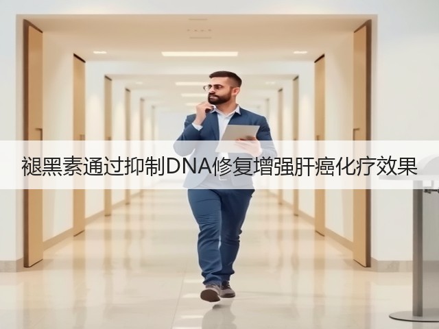 褪黑素通过抑制DNA修复增强肝癌化疗效果(图1)