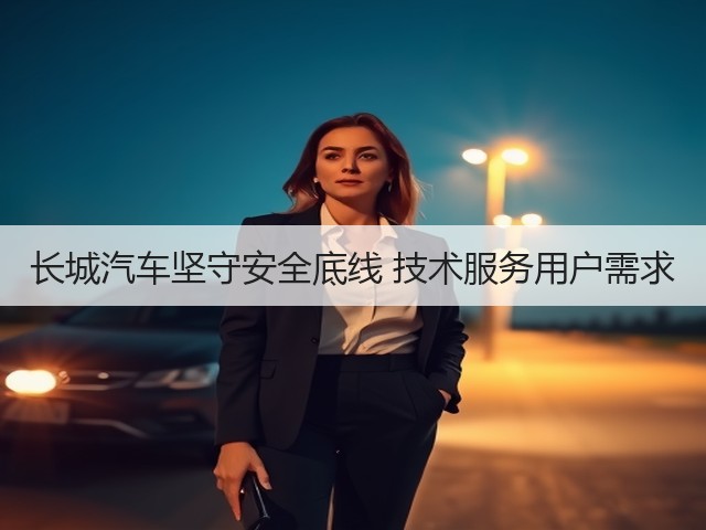 长城汽车坚守安全底线 技术服务用户需求(图3)