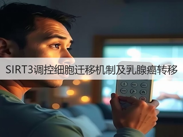 SIRT3调控细胞迁移机制及乳腺癌转移(图1)