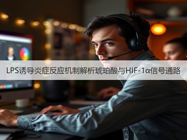 LPS诱导炎症反应机制解析琥珀酸与HIF-1α信号通路(图3) LPS诱导炎症反应机制解析琥珀酸与HIF-1α信号通路(图3)
