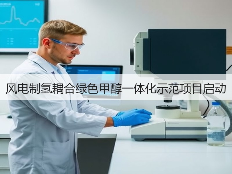风电制氢耦合绿色甲醇一体化示范项目启动
