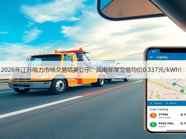 2026年江苏电力市场交易结果公示:风电年度交易均价0.337元/kWh!(图1) 2026年江苏电力市场交易结果公示:风电年度交易均价0.337元/kWh!(图1)