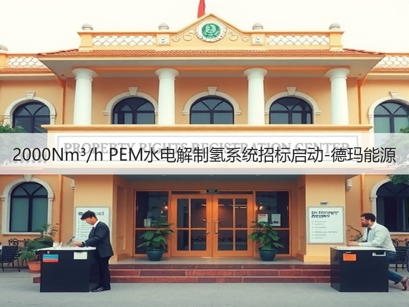 2000Nm³/h PEM水电解制氢系统招标启动-德玛能源