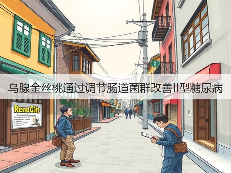 乌腺金丝桃通过调节肠道菌群改善II型糖尿病