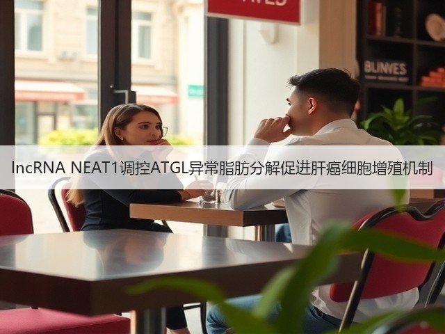 lncRNA NEAT1调控ATGL异常脂肪分解促进肝癌细胞增殖机制(图2) lncRNA NEAT1调控ATGL异常脂肪分解促进肝癌细胞增殖机制(图2)