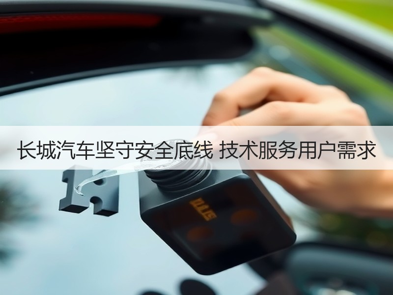 长城汽车坚守安全底线 技术服务用户需求