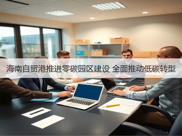 海南自贸港推进零碳园区建设 全面推动低碳转型(图2) 海南自贸港推进零碳园区建设 全面推动低碳转型(图2)