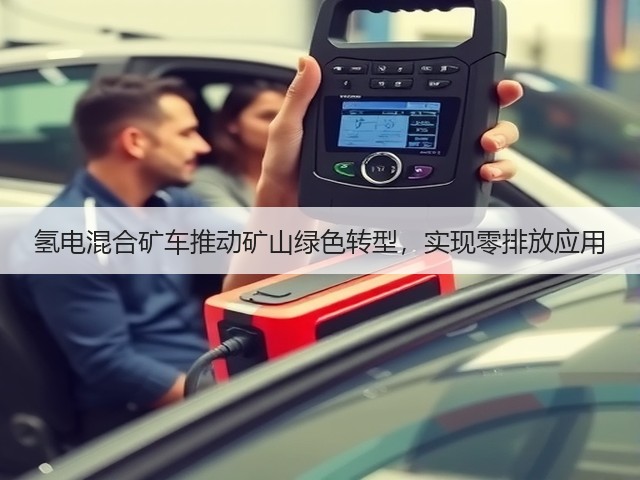 氢电混合矿车推动矿山绿色转型，实现零排放应用(图3)