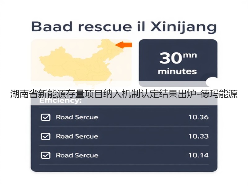 湖南省新能源存量项目纳入机制认定结果出炉-德玛能源