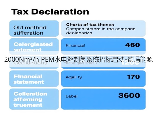 2000Nm³/h PEM水电解制氢系统招标启动-德玛能源(图2)