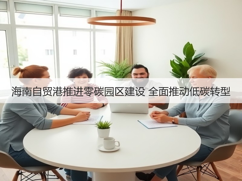 海南自贸港推进零碳园区建设 全面推动低碳转型